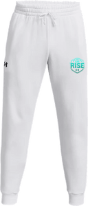Under Armour Men's Rival Fleece Joggers - UA Rise Girls Session l 2026(Turquoise Text)