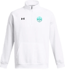 Under Armour Rival Fleece ¼ Zip - UA Rise Girls Session l 2026(Turquoise Text)