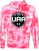 Under Armour Rival Fleece Hoodie Tie-Dye - Boys UAA Session I 2026 (Strong Black)