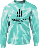 Crew Sweatshirt - USYS OK State Cup 2026(Full Black)
