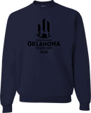 Crew Sweatshirt - USYS OK State Cup 2026(Full Black)