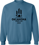 Crew Sweatshirt - USYS OK State Cup 2026(Full Black)