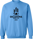 Crew Sweatshirt - USYS OK State Cup 2026(Full Black)