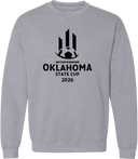 Crew Sweatshirt - USYS OK State Cup 2026(Full Black)