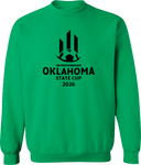 Crew Sweatshirt - USYS OK State Cup 2026(Full Black)