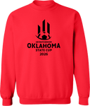 Crew Sweatshirt - USYS OK State Cup 2026(Full Black)