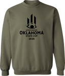 Crew Sweatshirt - USYS OK State Cup 2026(Full Black)