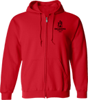 Full Zip Hoodies - USYS OK State Cup 2026(Full Black)