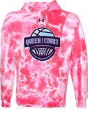 Under Armour Rival Fleece Hoodie Tie-Dye - ZG Queen of the Court 2026