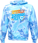 Tie-Dye Hoodies - Summer Breakout Scrimmagefest 2026 (Blue)