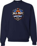 Crew Sweatshirt - All Out, All Game Shootout 2026 (orange and blue)