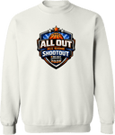 Crew Sweatshirt - All Out, All Game Shootout 2026 (orange and blue)