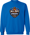 Crew Sweatshirt - All Out, All Game Shootout 2026 (orange and blue)