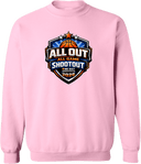 Crew Sweatshirt - All Out, All Game Shootout 2026 (orange and blue)