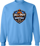 Crew Sweatshirt - All Out, All Game Shootout 2026 (orange and blue)