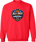 Crew Sweatshirt - All Out, All Game Shootout 2026 (orange and blue)