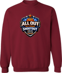 Crew Sweatshirt - All Out, All Game Shootout 2026 (orange and blue)