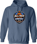 Hoodies - All Out, All Game Shootout 2026 (orange and blue)