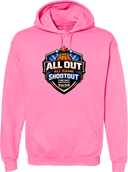 Hoodies - All Out, All Game Shootout 2026 (orange and blue)