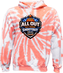 Tie-Dye Hoodies - All Out, All Game Shootout 2026 (orange and blue)