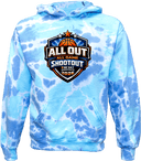 Tie-Dye Hoodies - All Out, All Game Shootout 2026 (orange and blue)