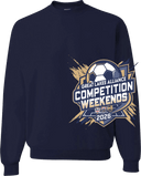 Crew Sweatshirt - N1 Competition 2026 (Week Two, Gold & Blue)
