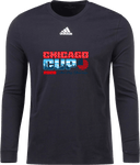 Adidas Cotton Long Sleeves - Chicago Cup 2026 (Dark Logo)