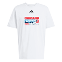 Adidas Cotton T-Shirt - Chicago Cup 2026 (Dark Logo)