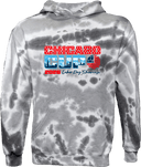 Tie-Dye Hoodies - Chicago Cup 2026 (Dark Logo)