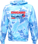 Tie-Dye Hoodies - Chicago Cup 2026 (Dark Logo)