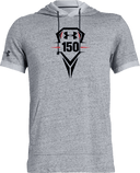 Under Armour Stadium Short Sleeve Hoodie - UA 150 2026 - Black