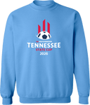 Crew Sweatshirt - USYS TN State Cup (w2/2) 2026 (White & Red)