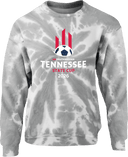 Crew Sweatshirt - USYS TN State Cup (w2/2) 2026 (White & Red)