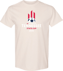 Short Sleeves - USYS TN State Cup (w2/2) 2026 (White & Red)