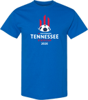 Short Sleeves - USYS TN State Cup (w2/2) 2026 (White & Red)