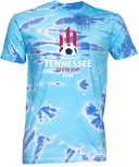 Tie-Dye Short Sleeves - USYS TN State Cup (w2/2) 2026 (White & Red)
