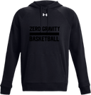 Under Armour Rival Fleece Hoodie - Zero Gravity - BASKETBALL black