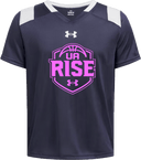 Under Armour Big Win Flag Jersey - UA Rise Girls Session l 2026 (Pink Text)