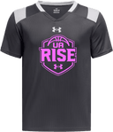 Under Armour Big Win Flag Jersey - UA Rise Girls Session l 2026 (Pink Text)