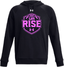 Under Armour Rival Fleece Hoodie - UA Rise Girls Session l 2026 (Pink Text)