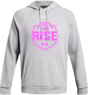Under Armour Rival Fleece Hoodie - UA Rise Girls Session l 2026 (Pink Text)