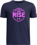 Under Armour Athletics Short Sleeve - UA Rise Girls Session l 2026 (Pink Text)