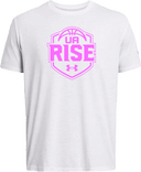 Under Armour Athletics Short Sleeve - UA Rise Girls Session l 2026 (Pink Text)