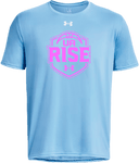 Under Armour Tech Team Short Sleeve - UA Rise Girls Session l 2026 (Pink Text)