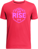 Under Armour Athletics Short Sleeve - UA Rise Girls Session l 2026 (Pink Text)