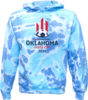 Tie-Dye Hoodies - USYS OK State Cup 2026 (Navy and Blue)