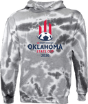 Tie-Dye Hoodies - USYS OK State Cup 2026 (Navy and Blue)