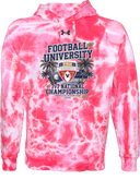 Under Armour Rival Fleece Hoodie Tie-Dye - FBU 7v7 National Championship 2026 (Vintage)