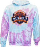 Tie-Dye Hoodies - Auburn Academy Cup 2026 (Main Logo)