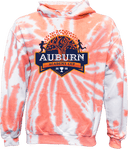 Tie-Dye Hoodies - Auburn Academy Cup 2026 (Main Logo)